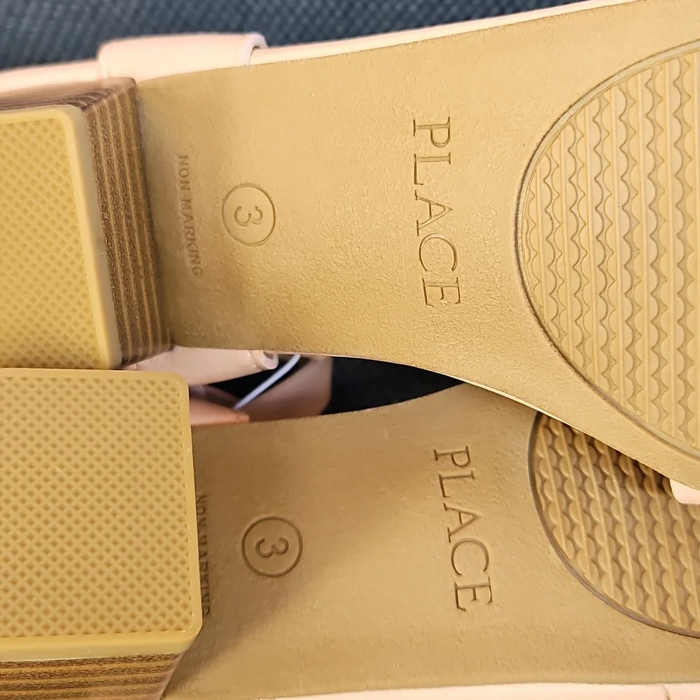 Children's Place Cutout Pink Sandals
